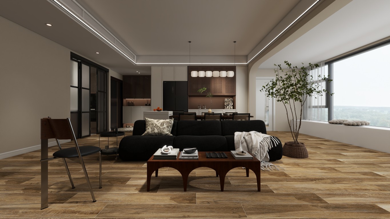 295方中古风-北美橡木